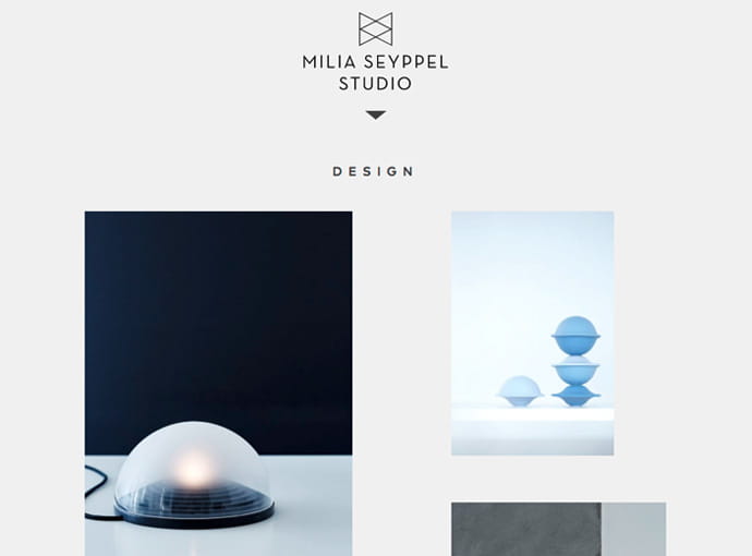 Übersicht der Design-Projekte Milia Seyppel